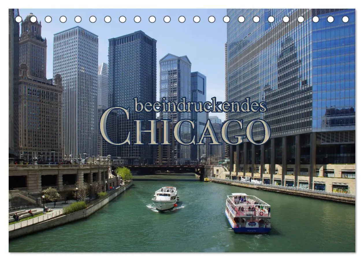 Cover: 9783457925768 | beeindruckendes Chicago (Tischkalender 2026 DIN A5 quer), CALVENDO...