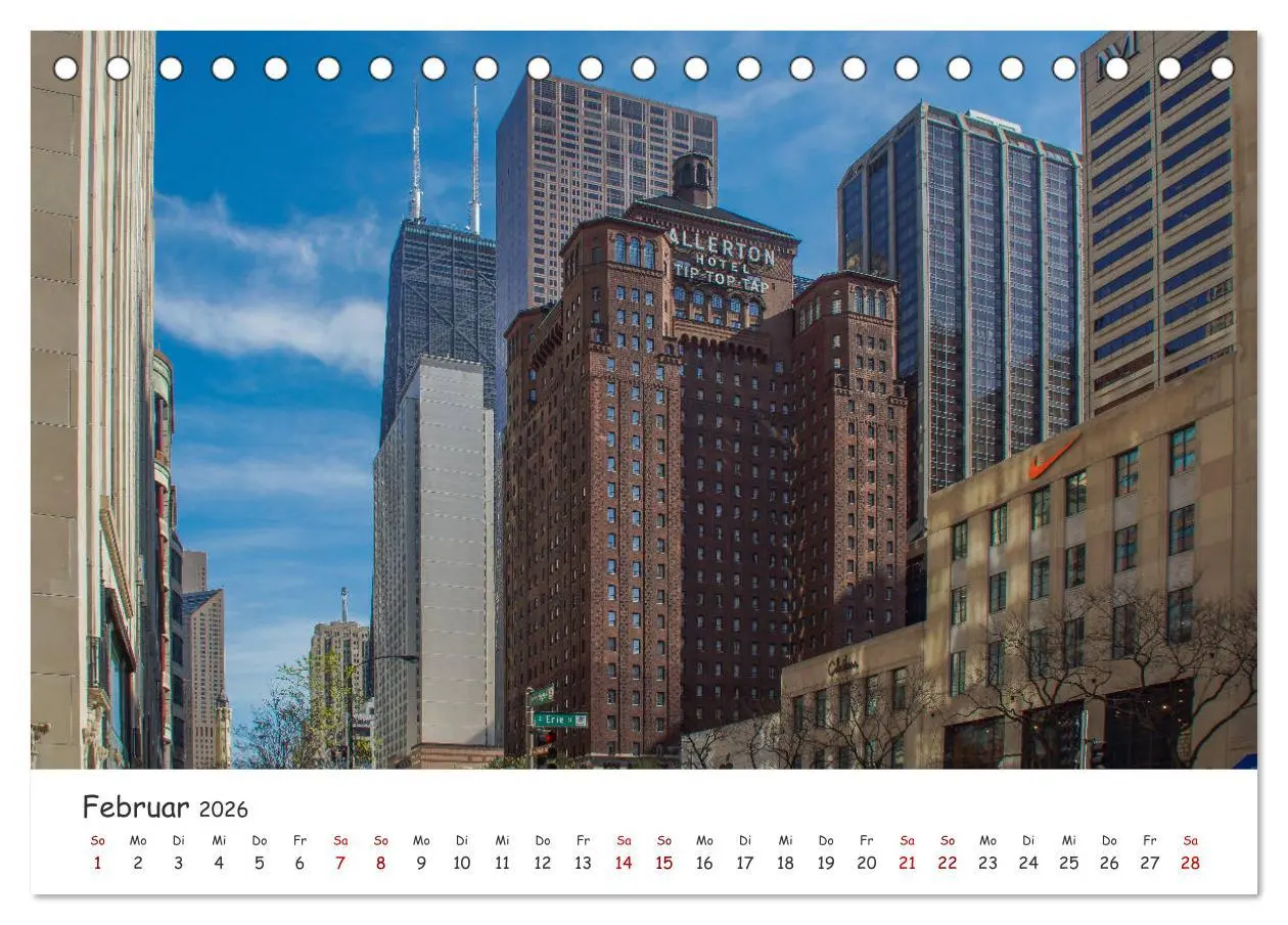 Bild: 9783457925768 | beeindruckendes Chicago (Tischkalender 2026 DIN A5 quer), CALVENDO...