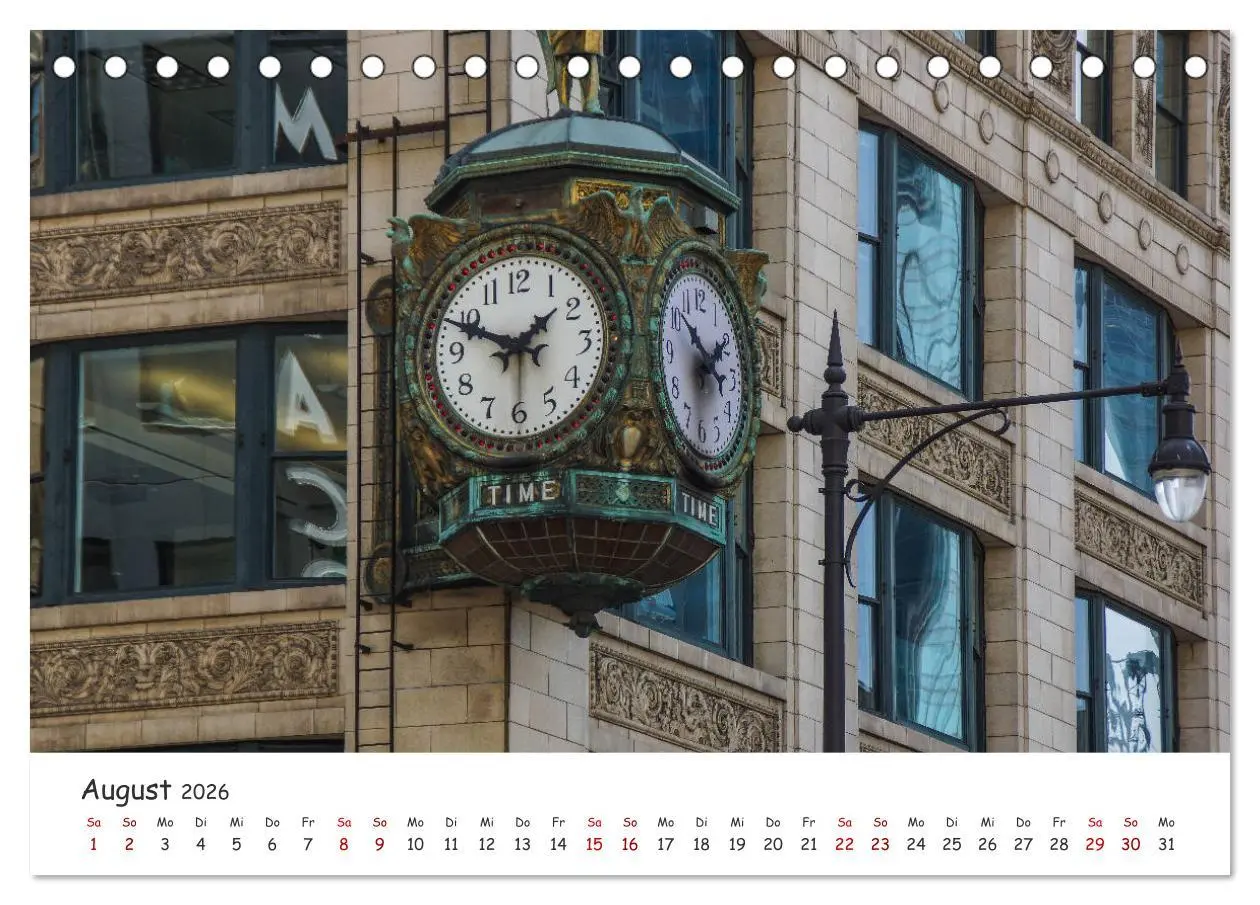 Bild: 9783457925768 | beeindruckendes Chicago (Tischkalender 2026 DIN A5 quer), CALVENDO...