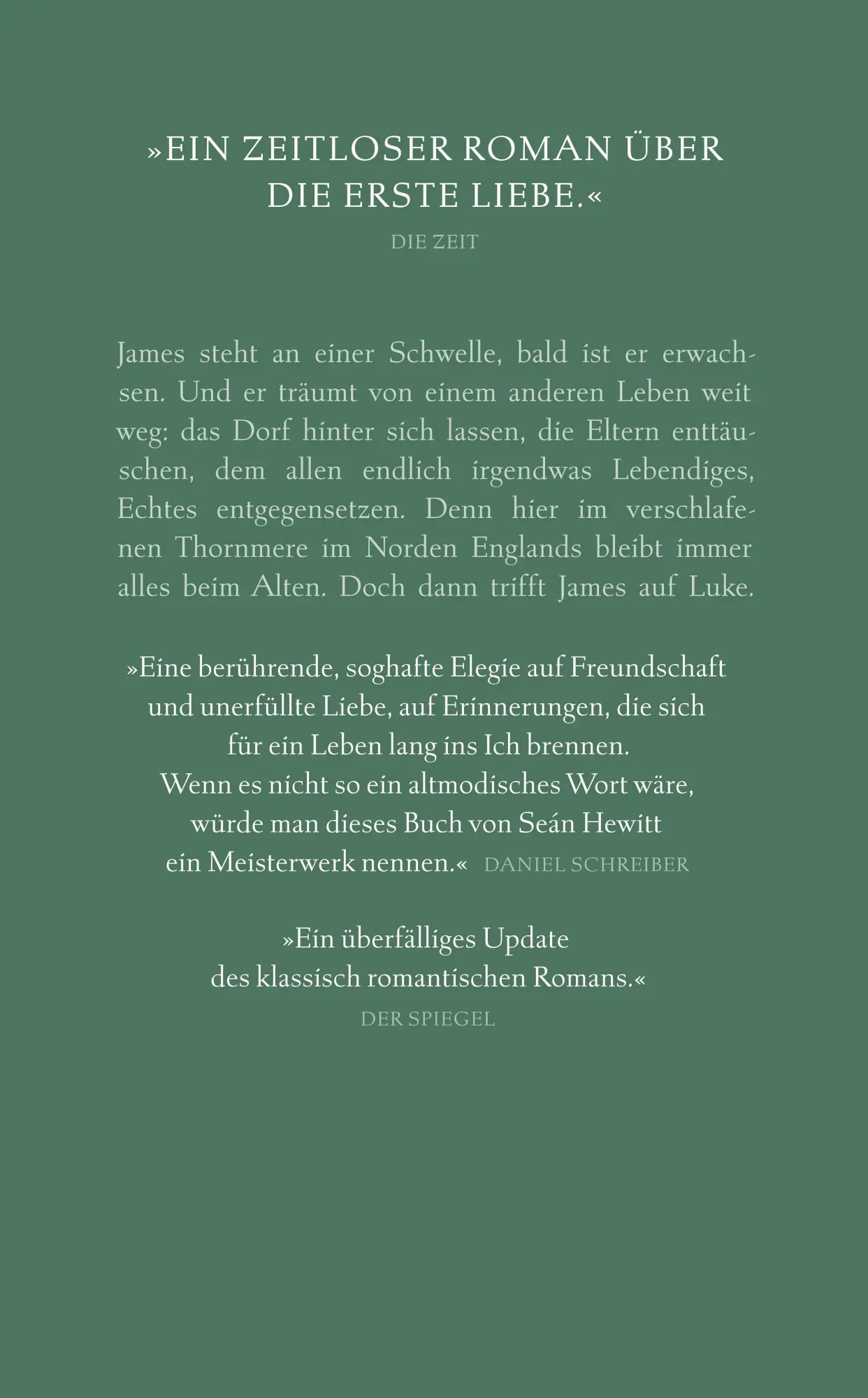 Rückseite: 9783518475768 | Öffnet sich der Himmel | Seán Hewitt | Taschenbuch | 286 S. | Deutsch
