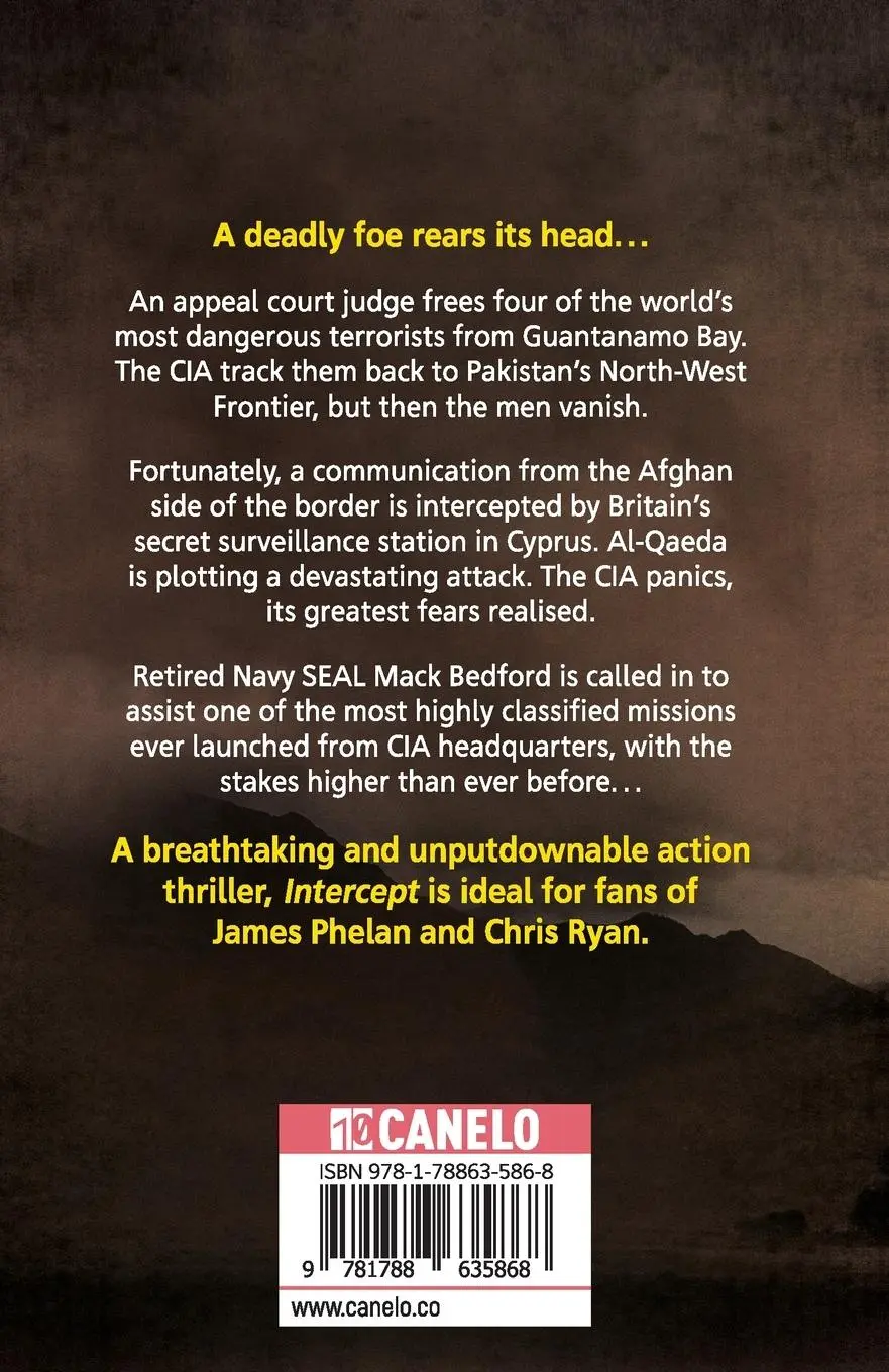 Rückseite: 9781788635868 | Intercept | Patrick Robinson | Taschenbuch | Englisch | 2019