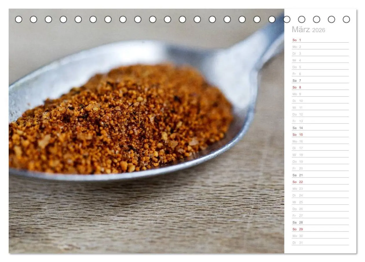 Bild: 9783516175868 | Küchenkalender 2026 (Tischkalender 2026 DIN A5 quer), CALVENDO...