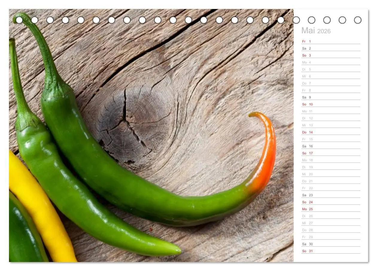 Bild: 9783516175868 | Küchenkalender 2026 (Tischkalender 2026 DIN A5 quer), CALVENDO...