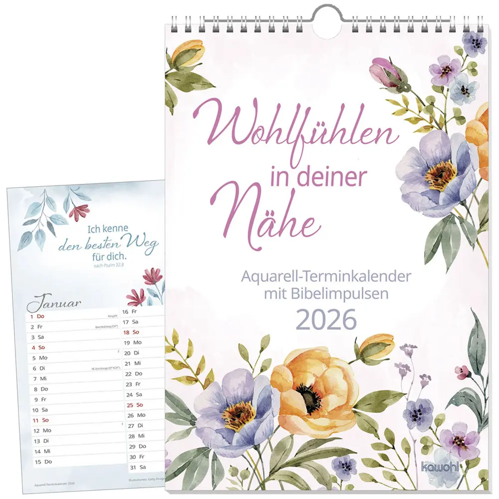Cover: 9783754845868 | Wohlfühlen in deiner Nähe 2026 | Kalender | Spiralbindung | Deutsch