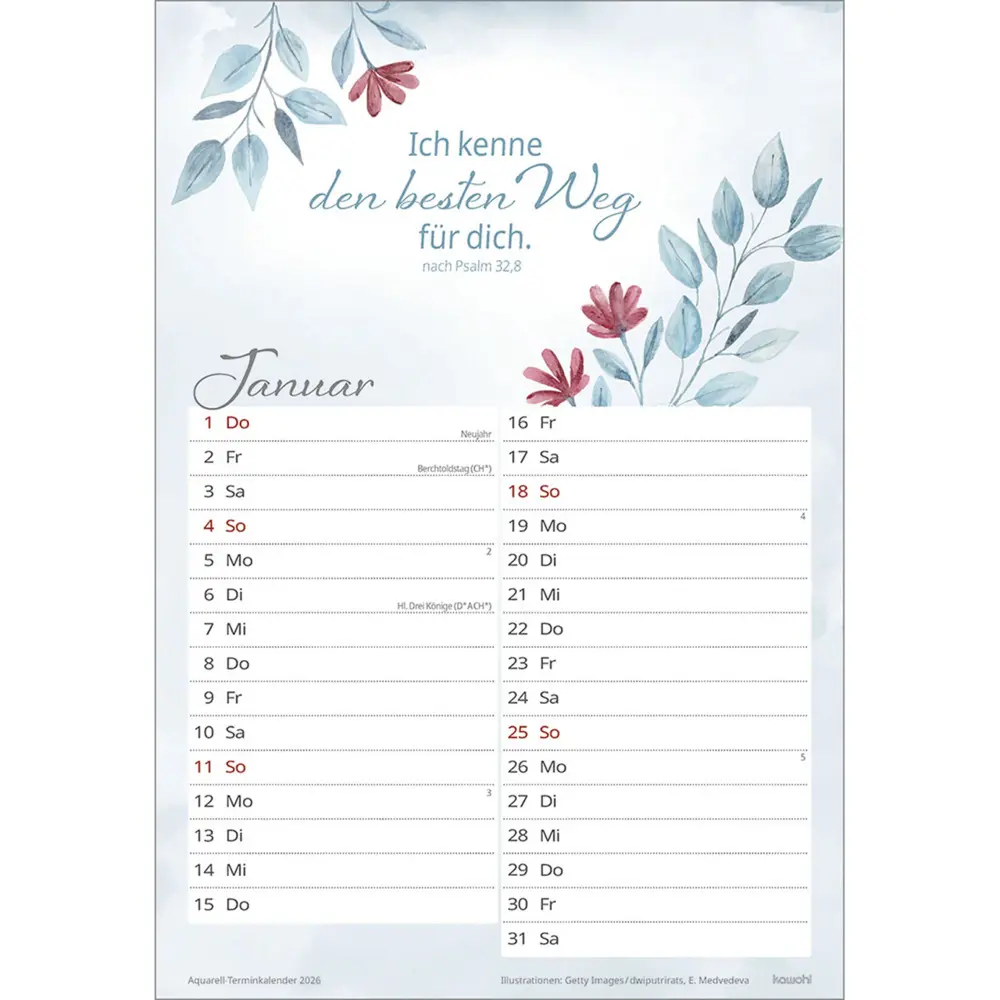 Bild: 9783754845868 | Wohlfühlen in deiner Nähe 2026 | Kalender | Spiralbindung | Deutsch