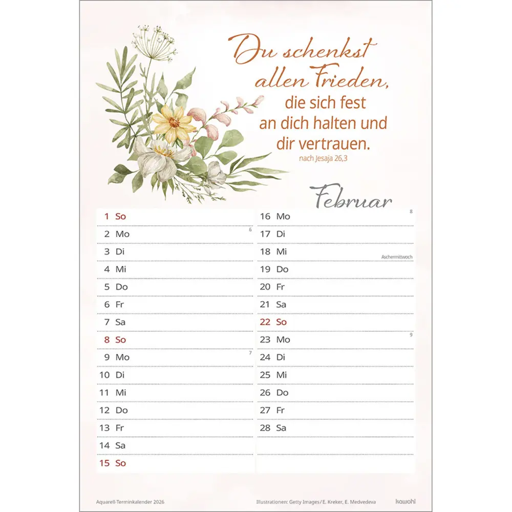 Bild: 9783754845868 | Wohlfühlen in deiner Nähe 2026 | Kalender | Spiralbindung | Deutsch