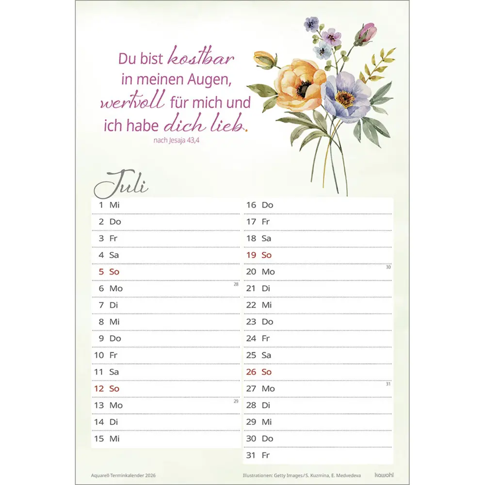 Bild: 9783754845868 | Wohlfühlen in deiner Nähe 2026 | Kalender | Spiralbindung | Deutsch
