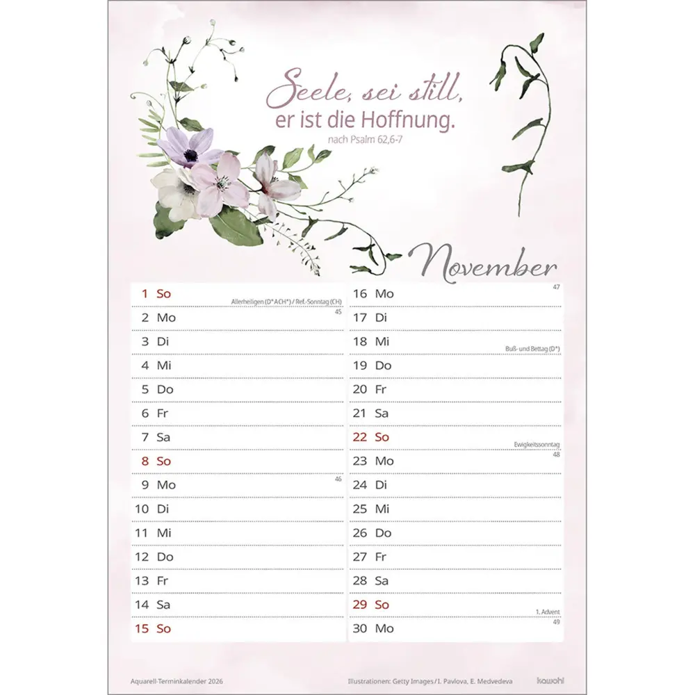 Bild: 9783754845868 | Wohlfühlen in deiner Nähe 2026 | Kalender | Spiralbindung | Deutsch