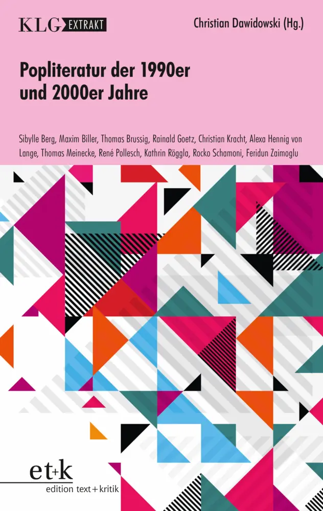 Cover: 9783869165868 | Popliteratur der 1990er und 2000er Jahre | Christian Dawidowski | Buch