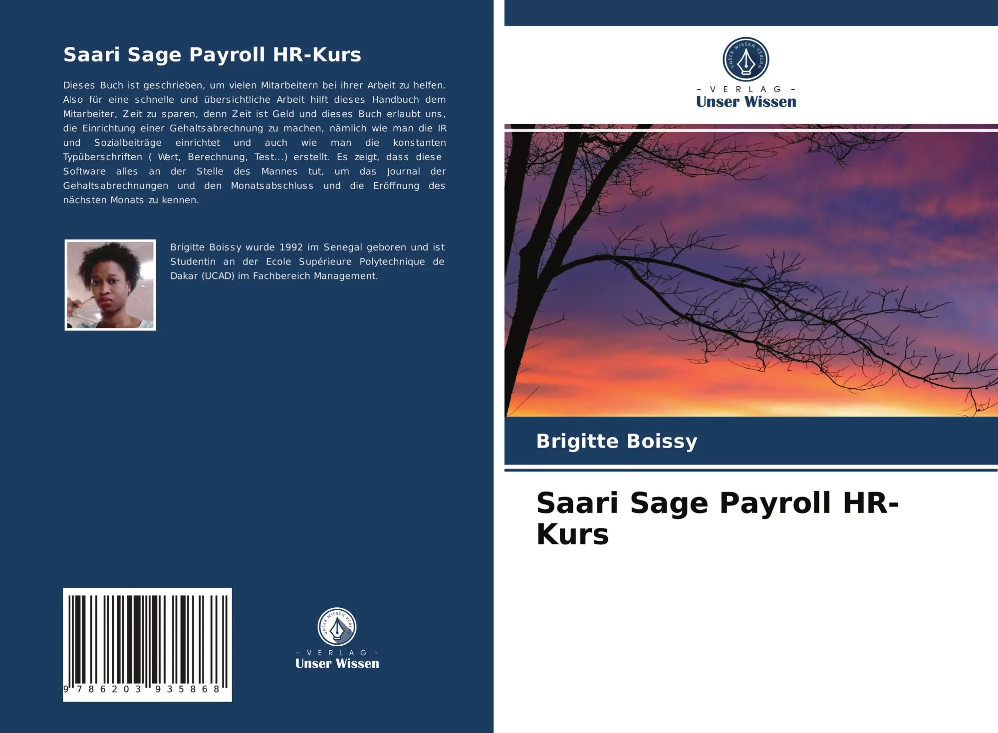 Cover: 9786203935868 | Saari Sage Payroll HR-Kurs | Brigitte Boissy | Taschenbuch | 52 S.