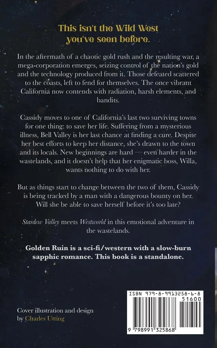 Rückseite: 9798991325868 | Golden Ruin | Emma Kennedy | Taschenbuch | Englisch | 2024