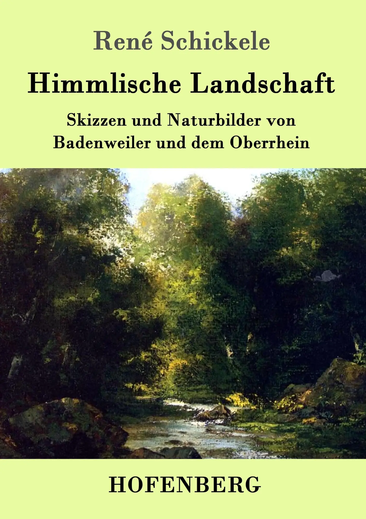 Cover: 9783743705968 | Himmlische Landschaft | René Schickele | Taschenbuch | 72 S. | Deutsch