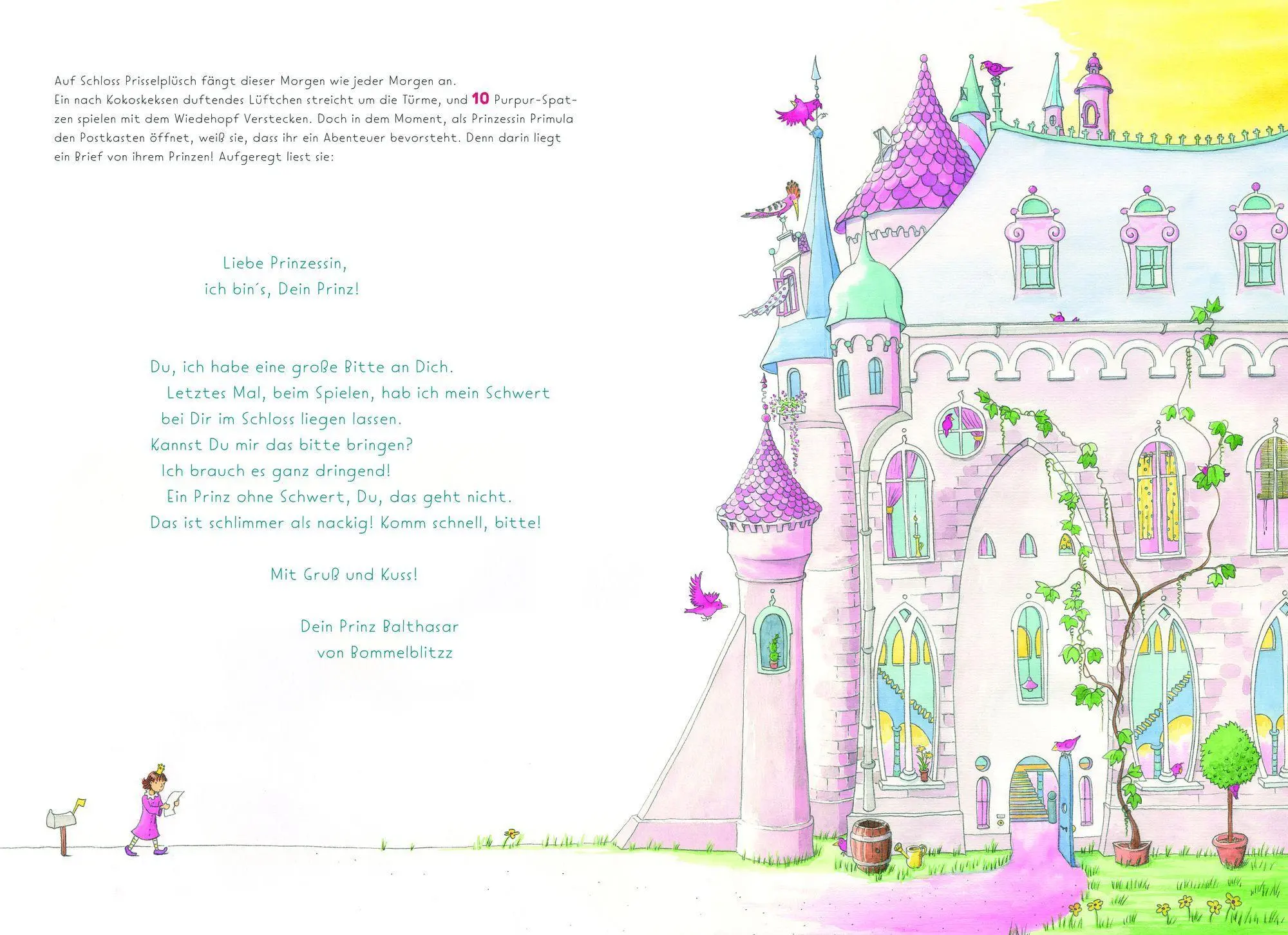 Bild: 9783855815968 | Liebe Prinzessin, ich bin's, Dein Prinz! | Simak Büchel | Buch | 32 S.