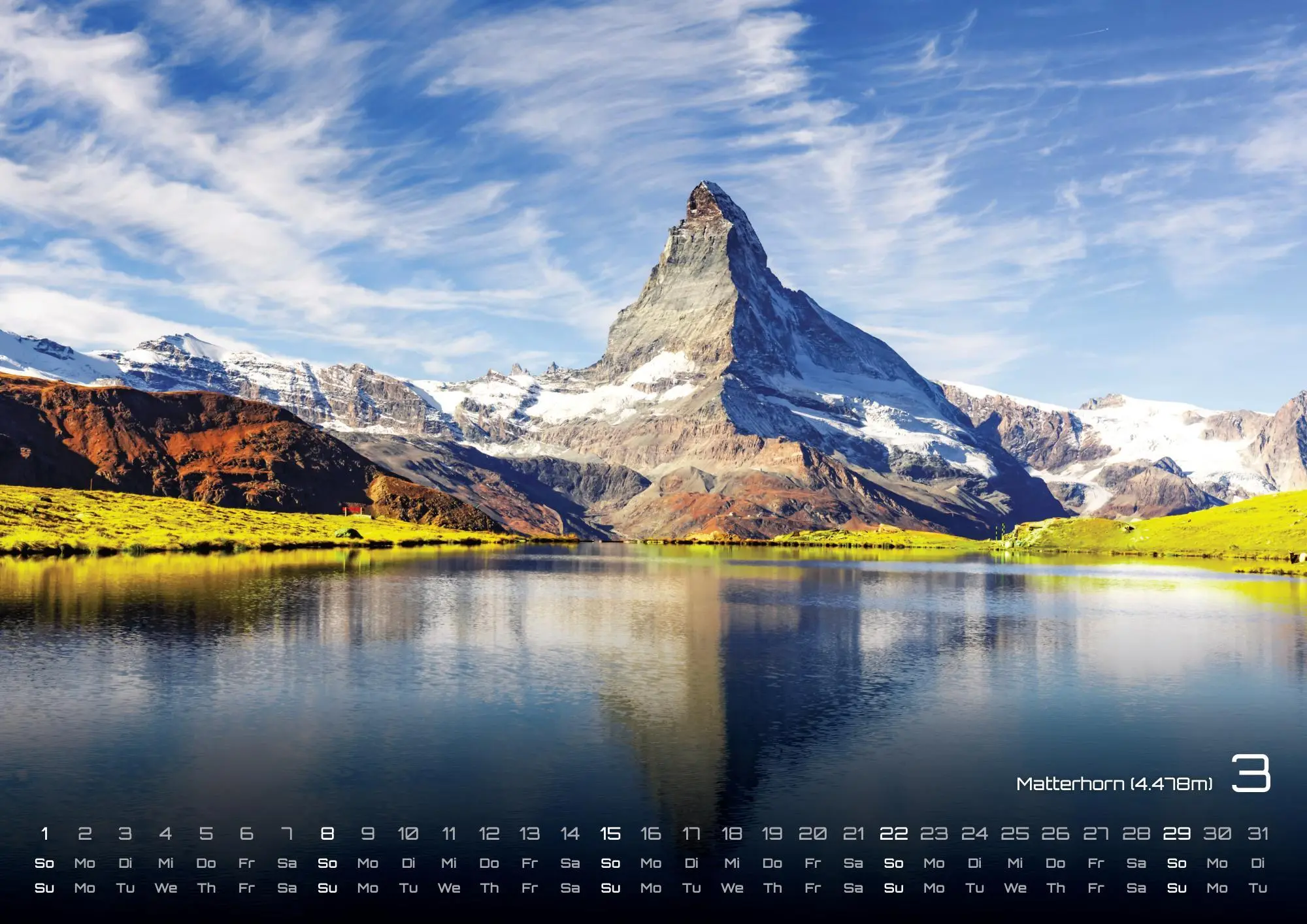 Bild: 9783986735968 | Schweiz - 2026 - Kalender DIN A3 | GP-Fever. de | Kalender | 15 S.