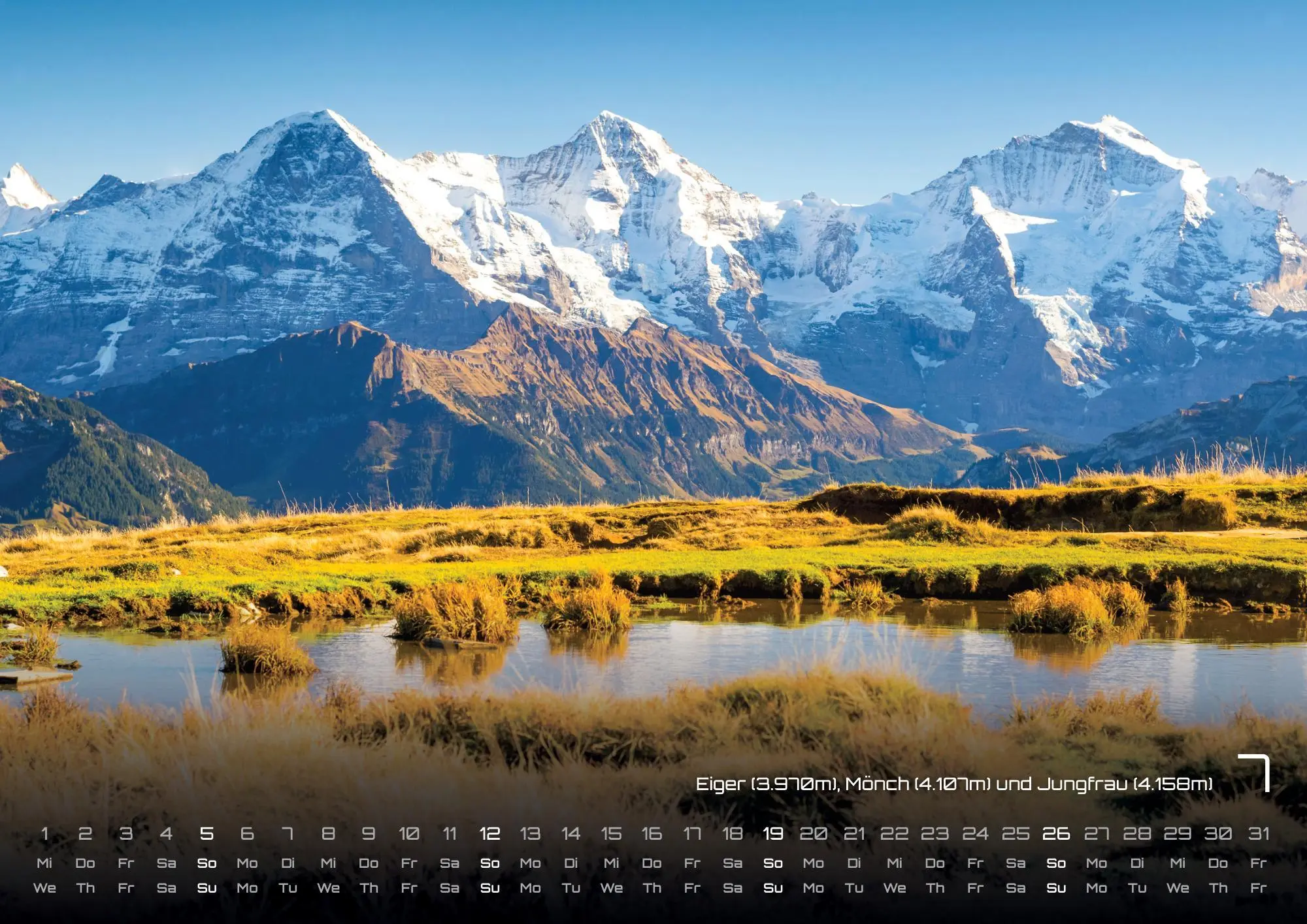 Bild: 9783986735968 | Schweiz - 2026 - Kalender DIN A3 | GP-Fever. de | Kalender | 15 S.