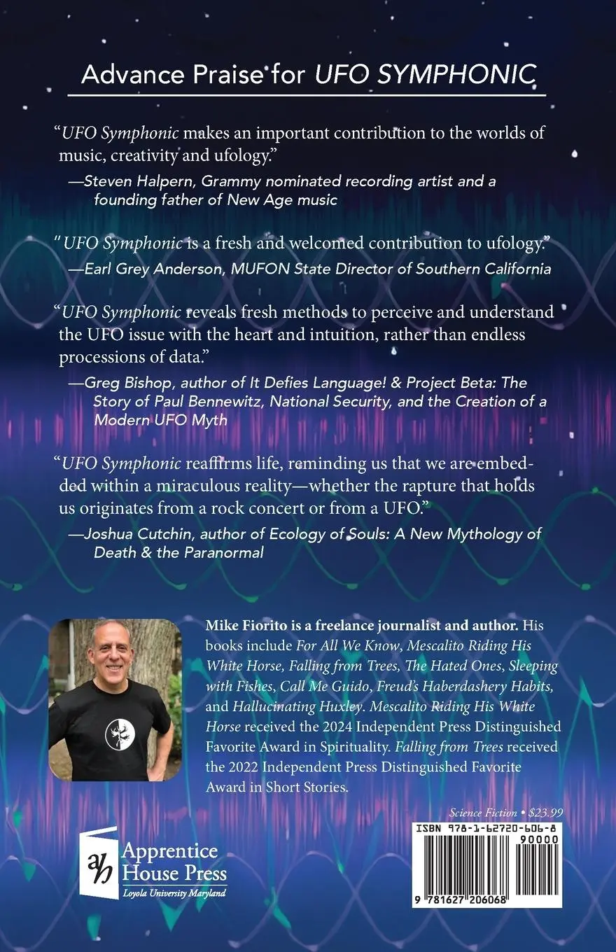 Rückseite: 9781627206068 | UFO Symphonic | Journeys into Sound | Mike Fiorito | Taschenbuch