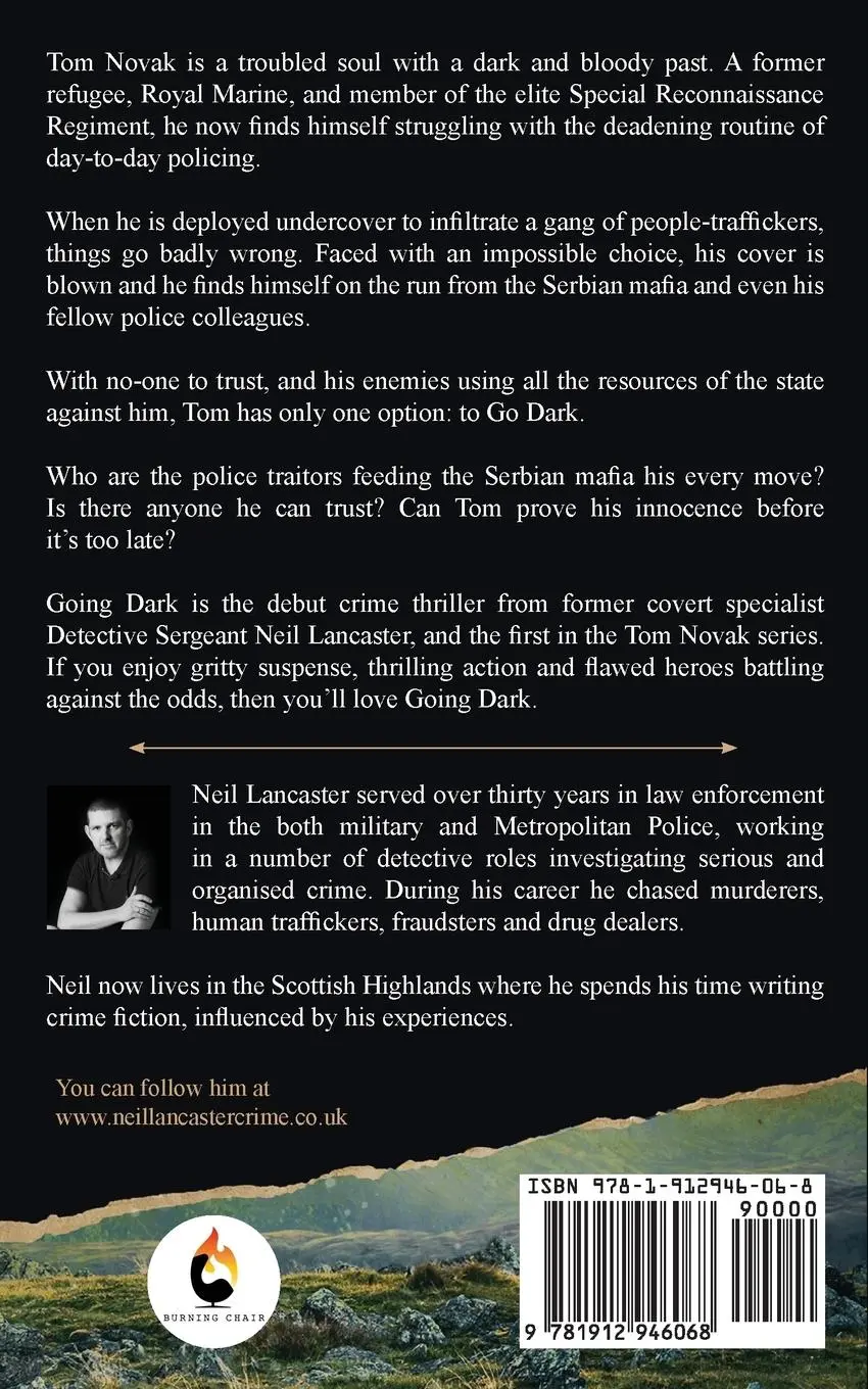Rückseite: 9781912946068 | Going Dark | A Tom Novak Thriller | Neil Lancaster | Taschenbuch