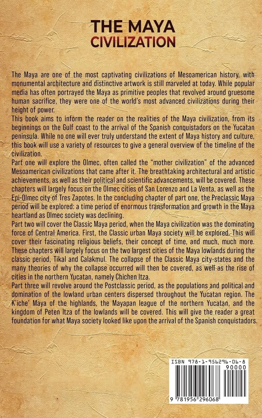 Rückseite: 9781956296068 | The Maya Civilization | Enthralling History | Buch | Englisch | 2021
