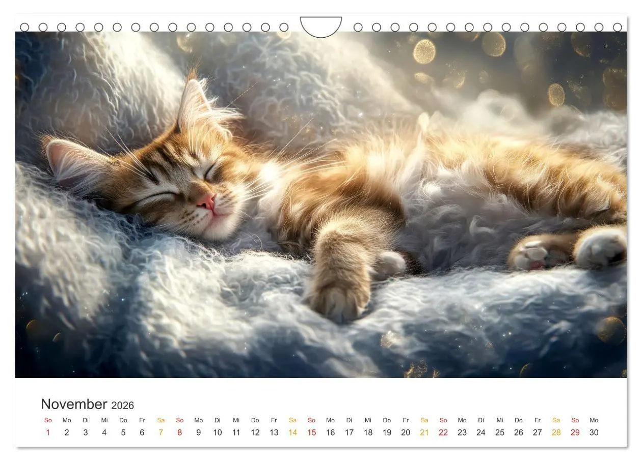 Bild: 9783457276068 | Katzen - Kalender für alle Miezenfans (Wandkalender 2026 DIN A4...