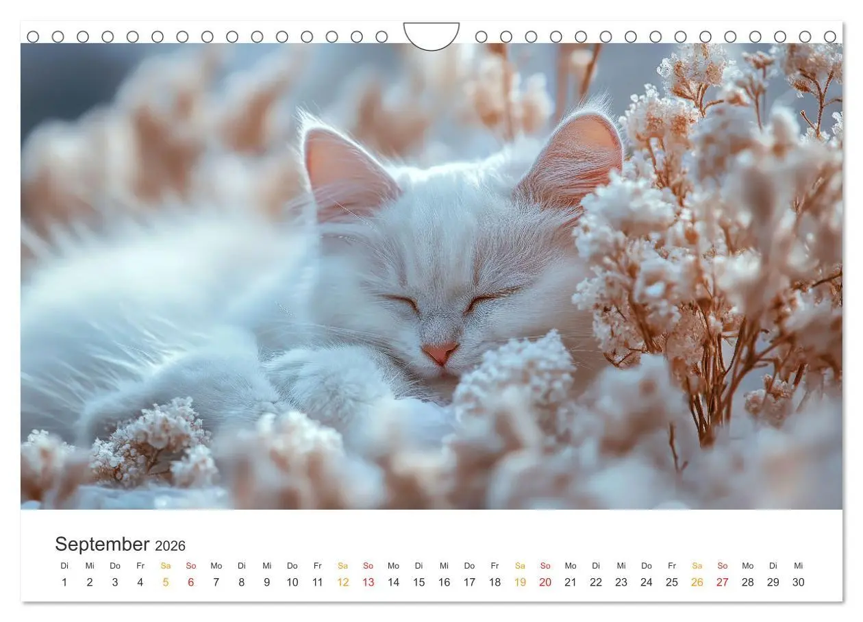 Bild: 9783457276068 | Katzen - Kalender für alle Miezenfans (Wandkalender 2026 DIN A4...