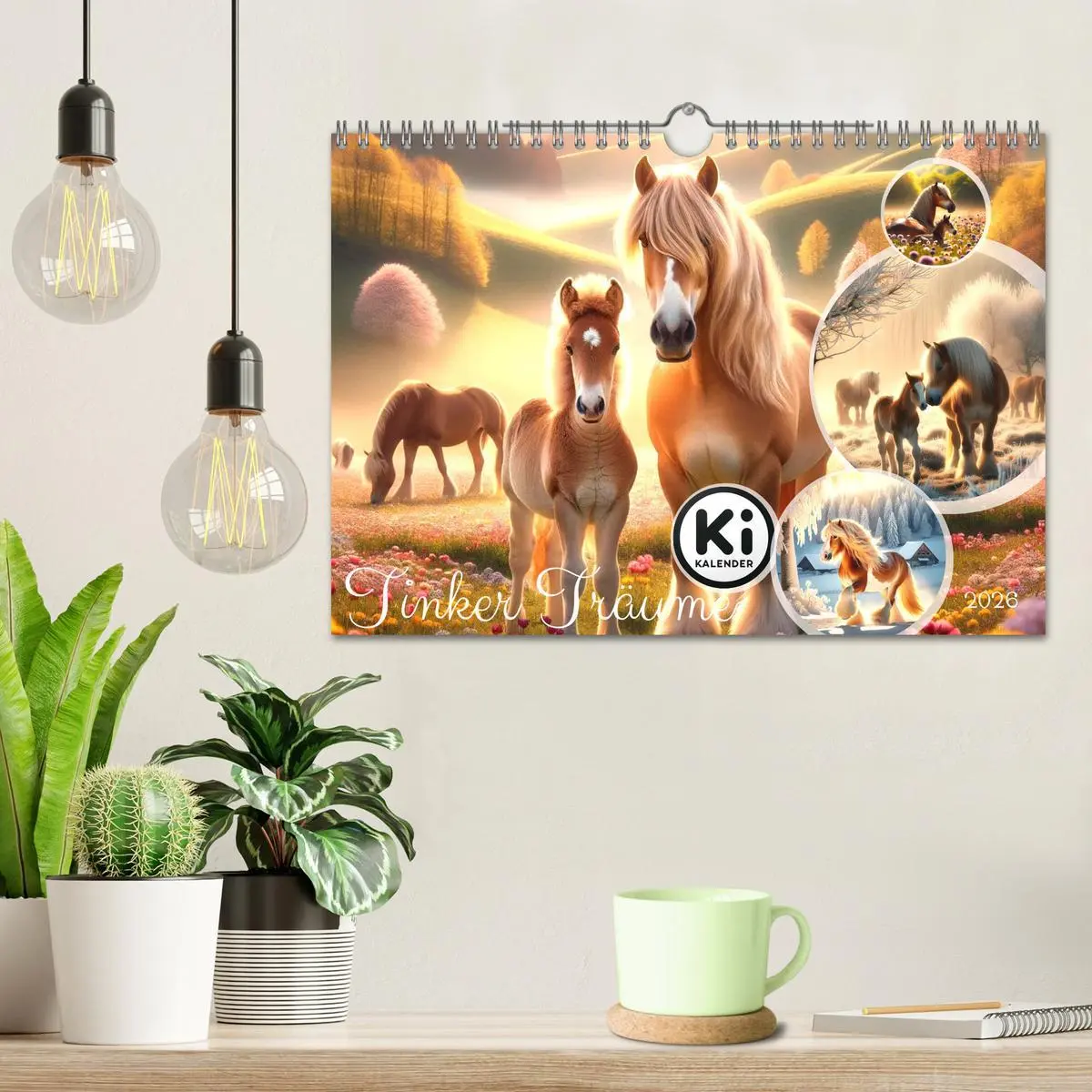 Bild: 9783457346068 | Tinker Träume - Ein Jahr auf zauberhaften Weiden (Wandkalender 2026...