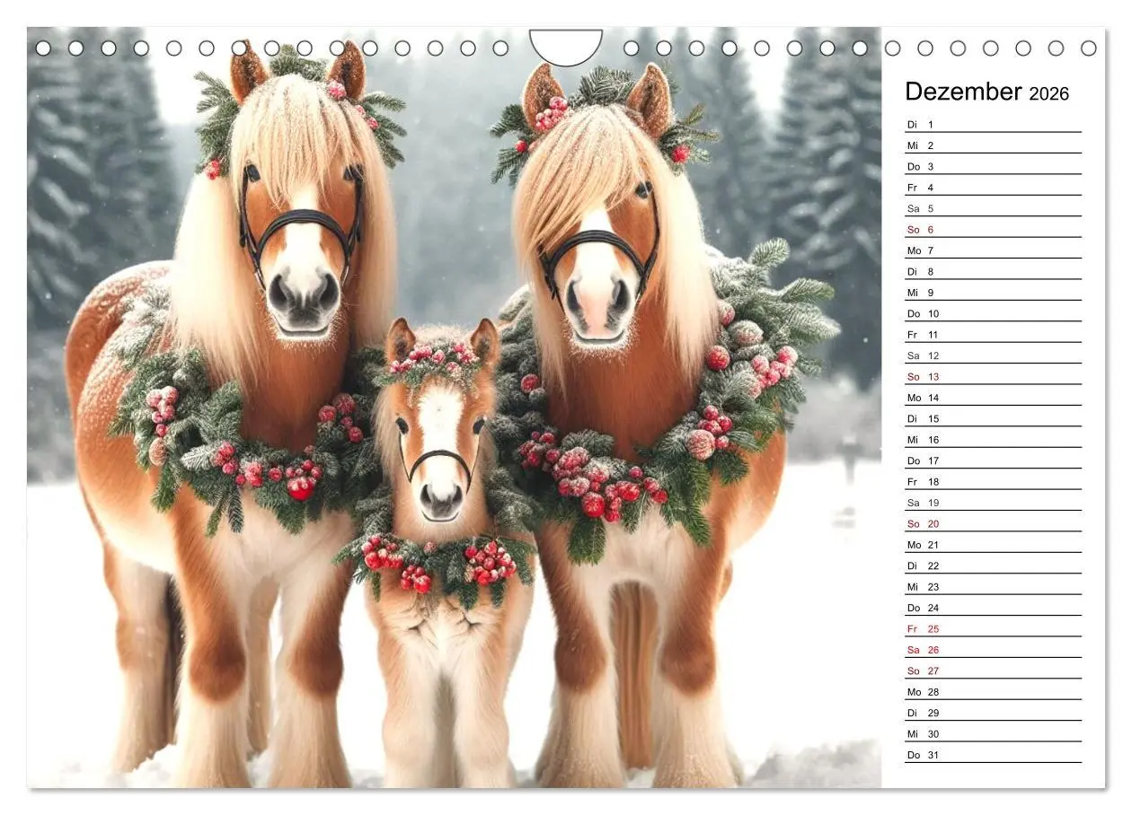 Bild: 9783457346068 | Tinker Träume - Ein Jahr auf zauberhaften Weiden (Wandkalender 2026...