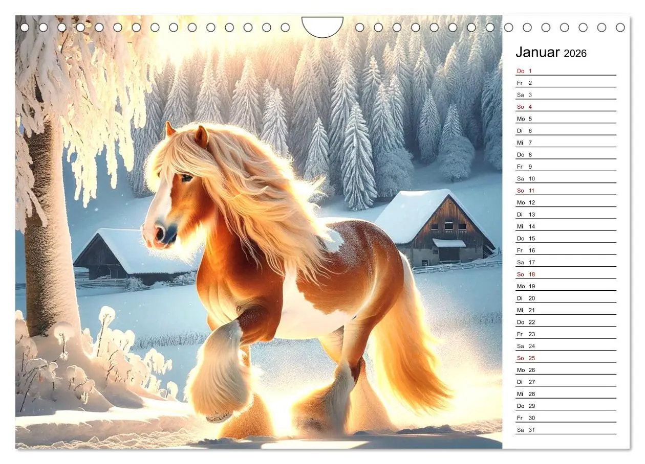 Bild: 9783457346068 | Tinker Träume - Ein Jahr auf zauberhaften Weiden (Wandkalender 2026...