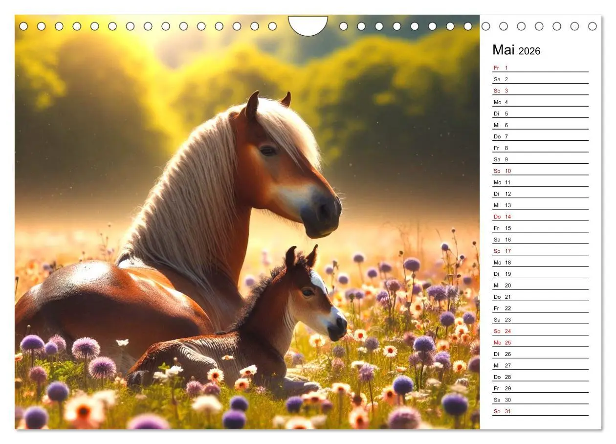 Bild: 9783457346068 | Tinker Träume - Ein Jahr auf zauberhaften Weiden (Wandkalender 2026...