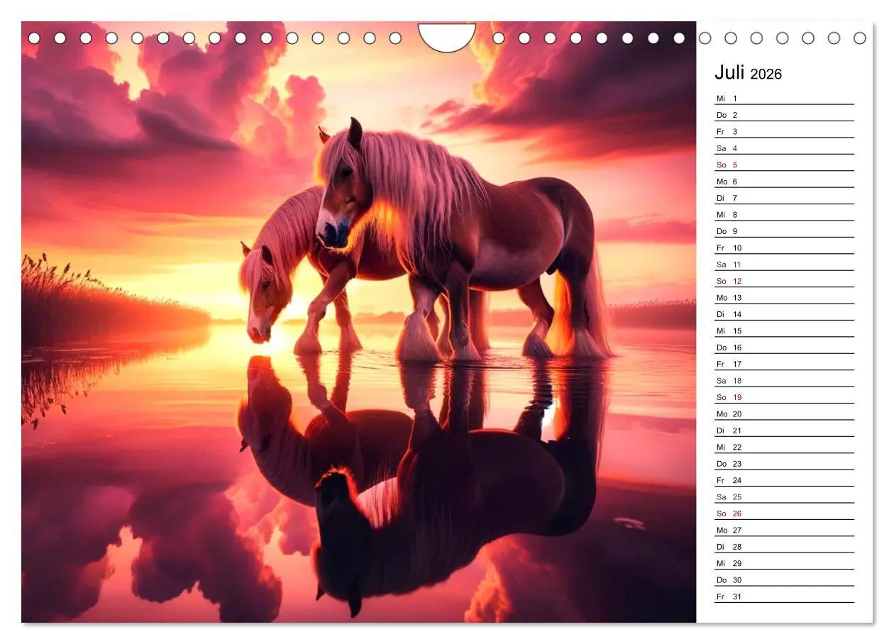 Bild: 9783457346068 | Tinker Träume - Ein Jahr auf zauberhaften Weiden (Wandkalender 2026...