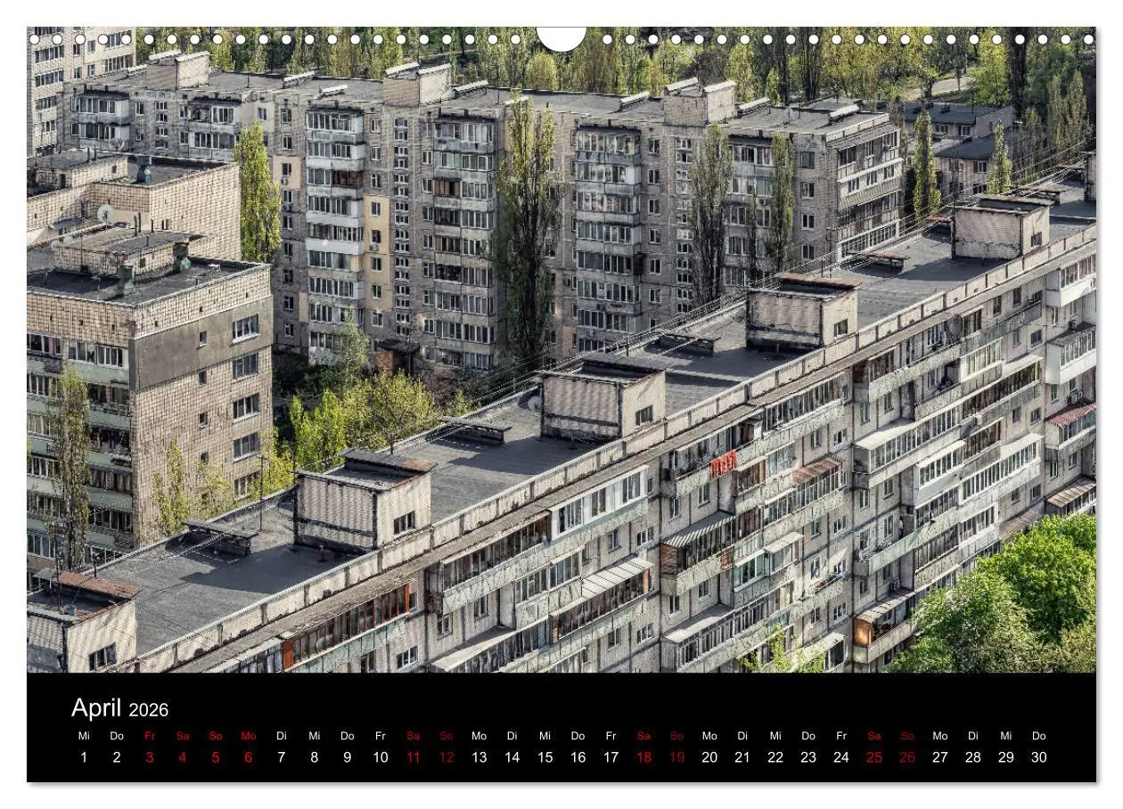 Bild: 9783457896068 | Unterwegs in Kiew (Wandkalender 2026 DIN A3 quer), CALVENDO...