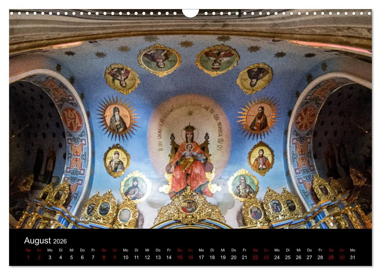 Bild: 9783457896068 | Unterwegs in Kiew (Wandkalender 2026 DIN A3 quer), CALVENDO...