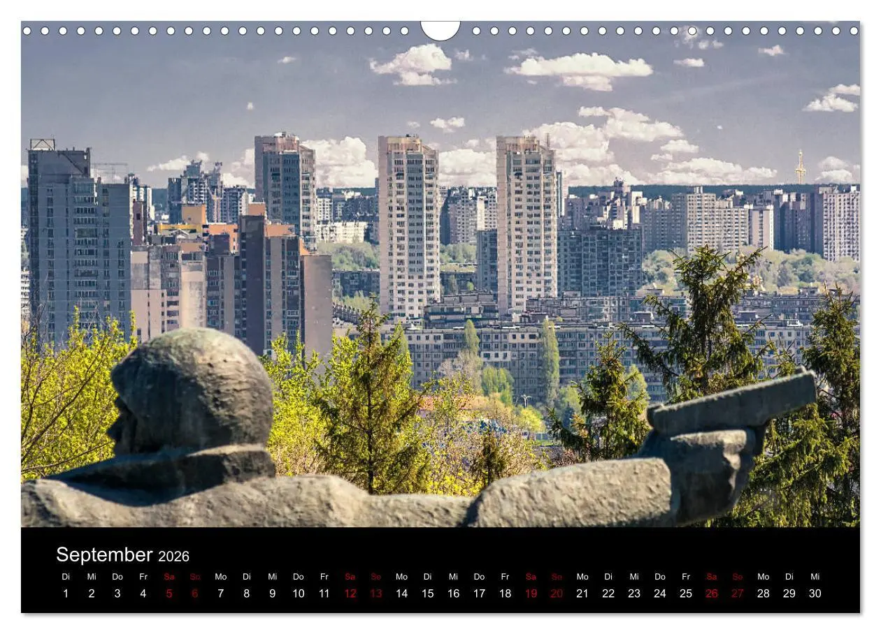 Bild: 9783457896068 | Unterwegs in Kiew (Wandkalender 2026 DIN A3 quer), CALVENDO...
