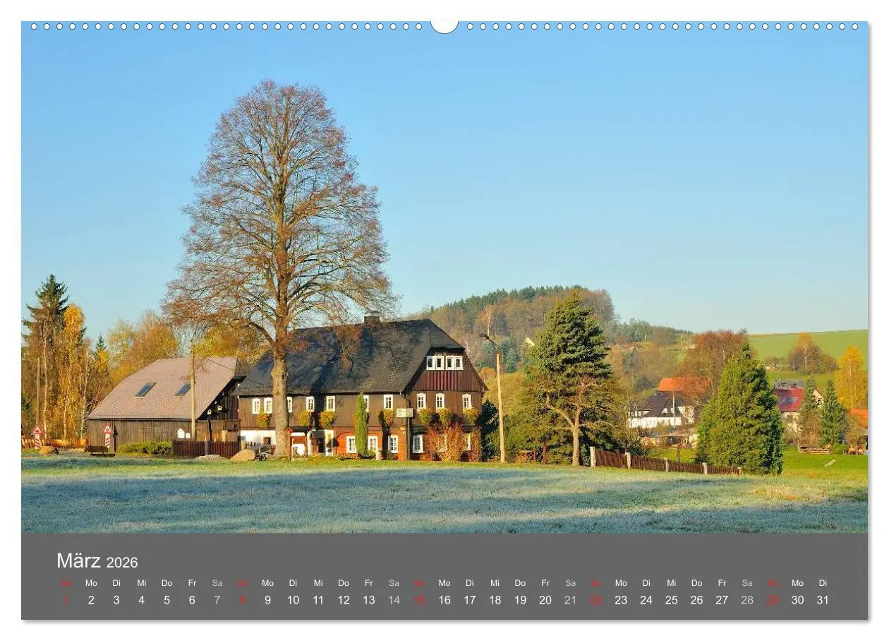 Bild: 9783516126068 | Umgebindehäuser in der Oberlausitz (Wandkalender 2026 DIN A2 quer),...