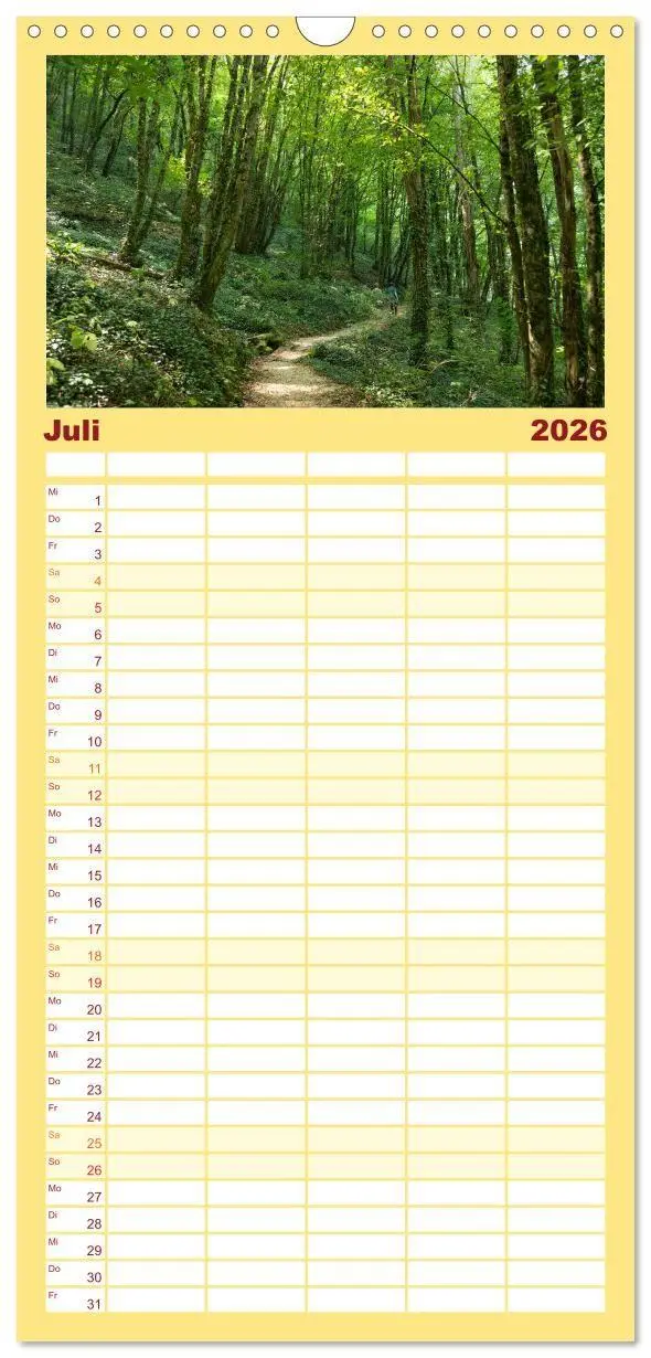 Bild: 9783516746068 | Familienplaner 2026 - sonniges Istrien mit 5 Spalten (Wandkalender,...