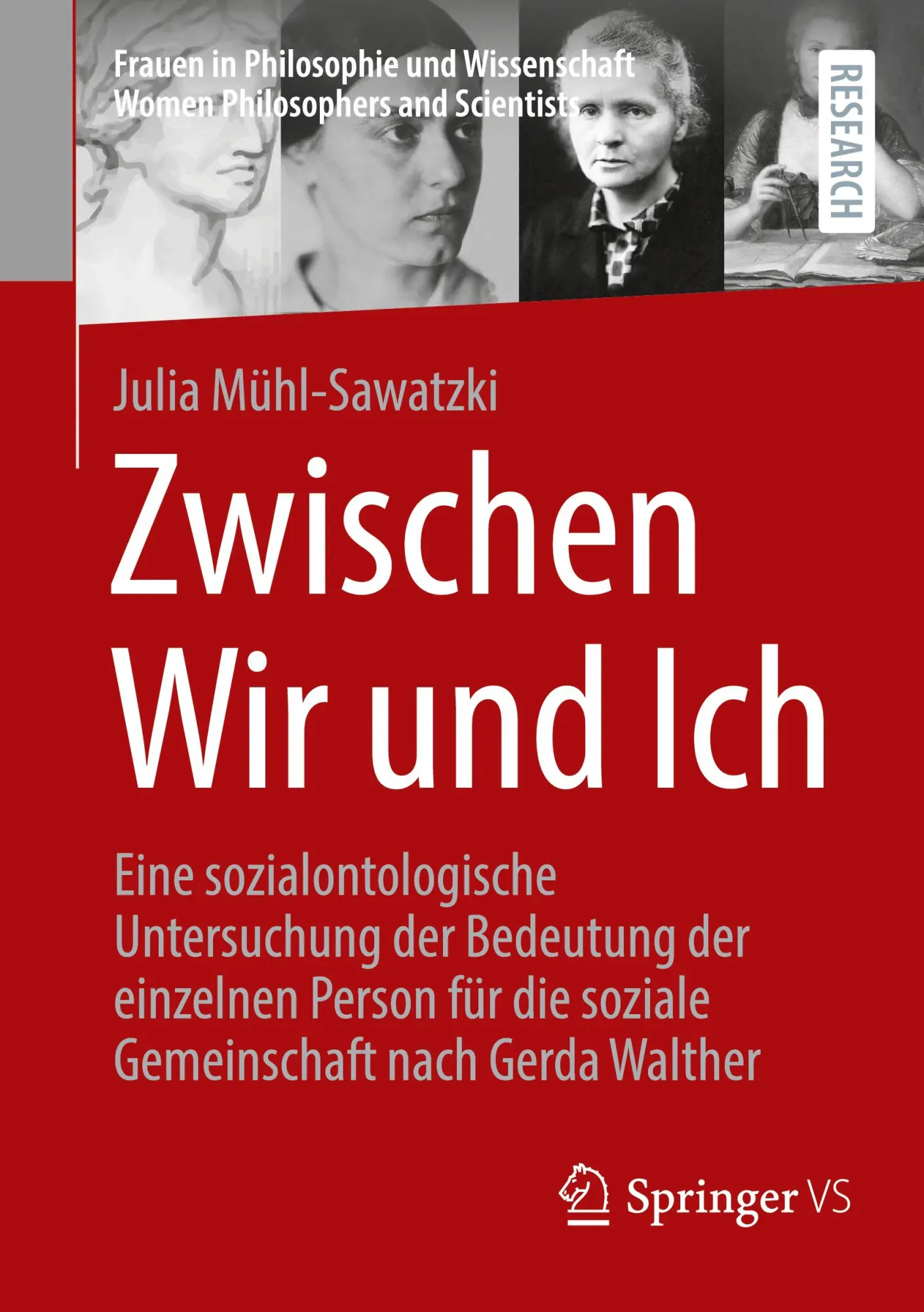 Cover: 9783658486068 | Zwischen Wir und Ich | Julia Mühl-Sawatzki | Taschenbuch | ix | 2025