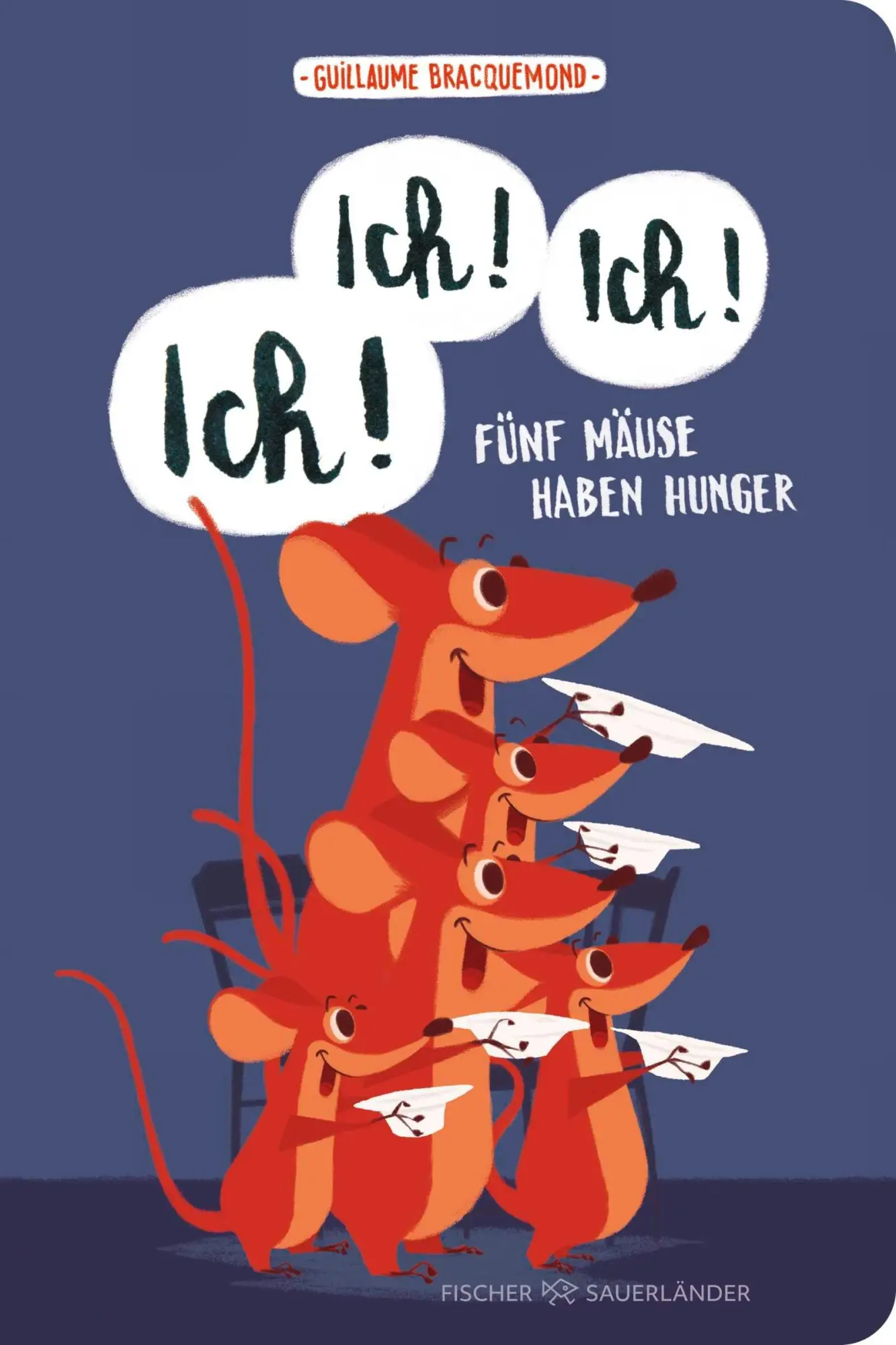 Cover: 9783737376068 | Ich, ich, ich! Fünf Mäuse haben Hunger | Guillaume Bracquemond | Buch
