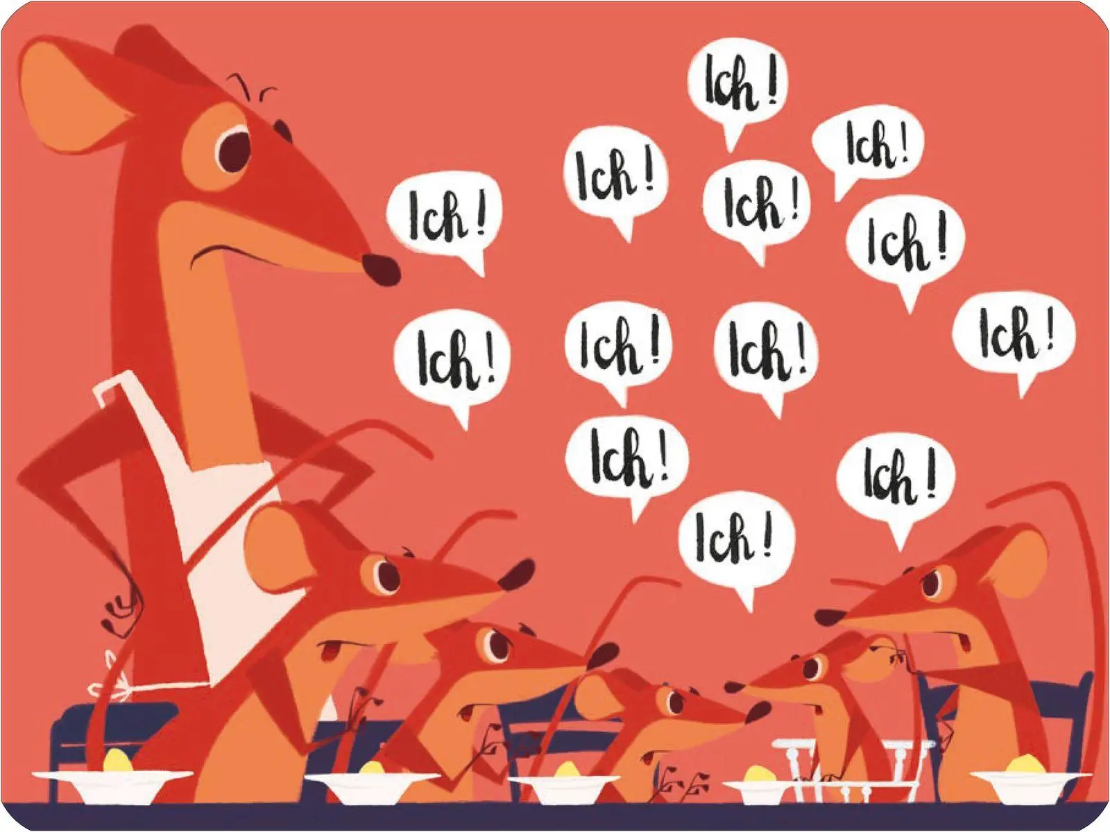 Bild: 9783737376068 | Ich, ich, ich! Fünf Mäuse haben Hunger | Guillaume Bracquemond | Buch