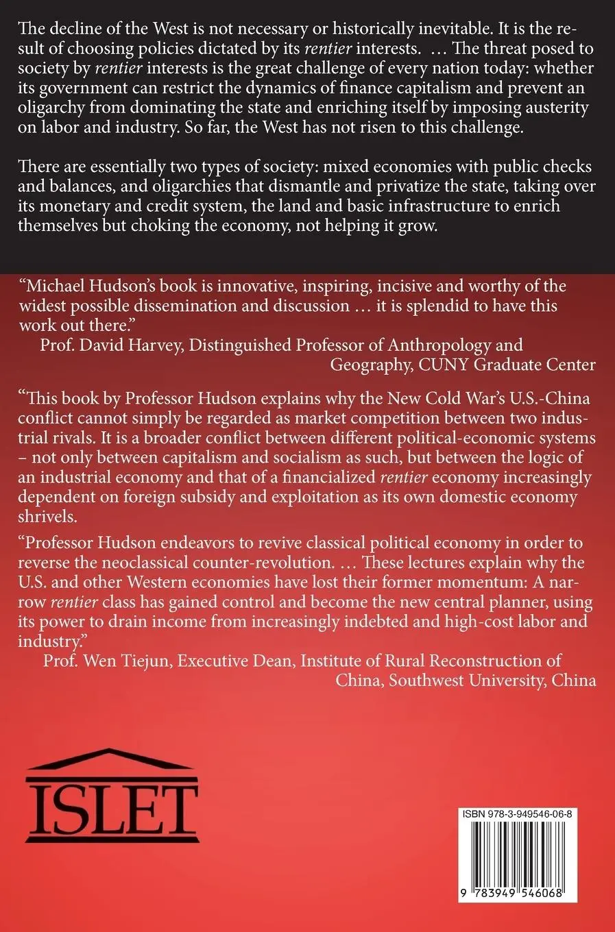 Rückseite: 9783949546068 | The Destiny of Civilization | Michael Hudson | Buch | Englisch | 2022
