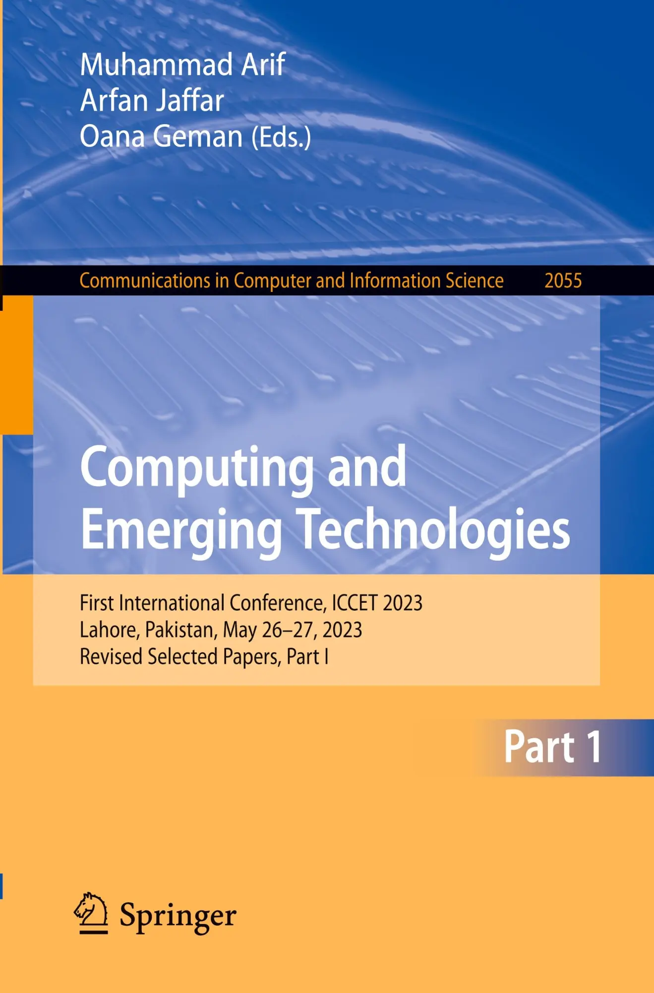 Cover: 9783031776168 | Computing and Emerging Technologies | Muhammad Arif (u. a.) | Buch