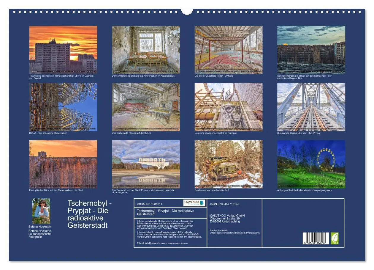 Bild: 9783457716168 | Tschernobyl - Prypjat - Die radioaktive Geisterstadt (Wandkalender...