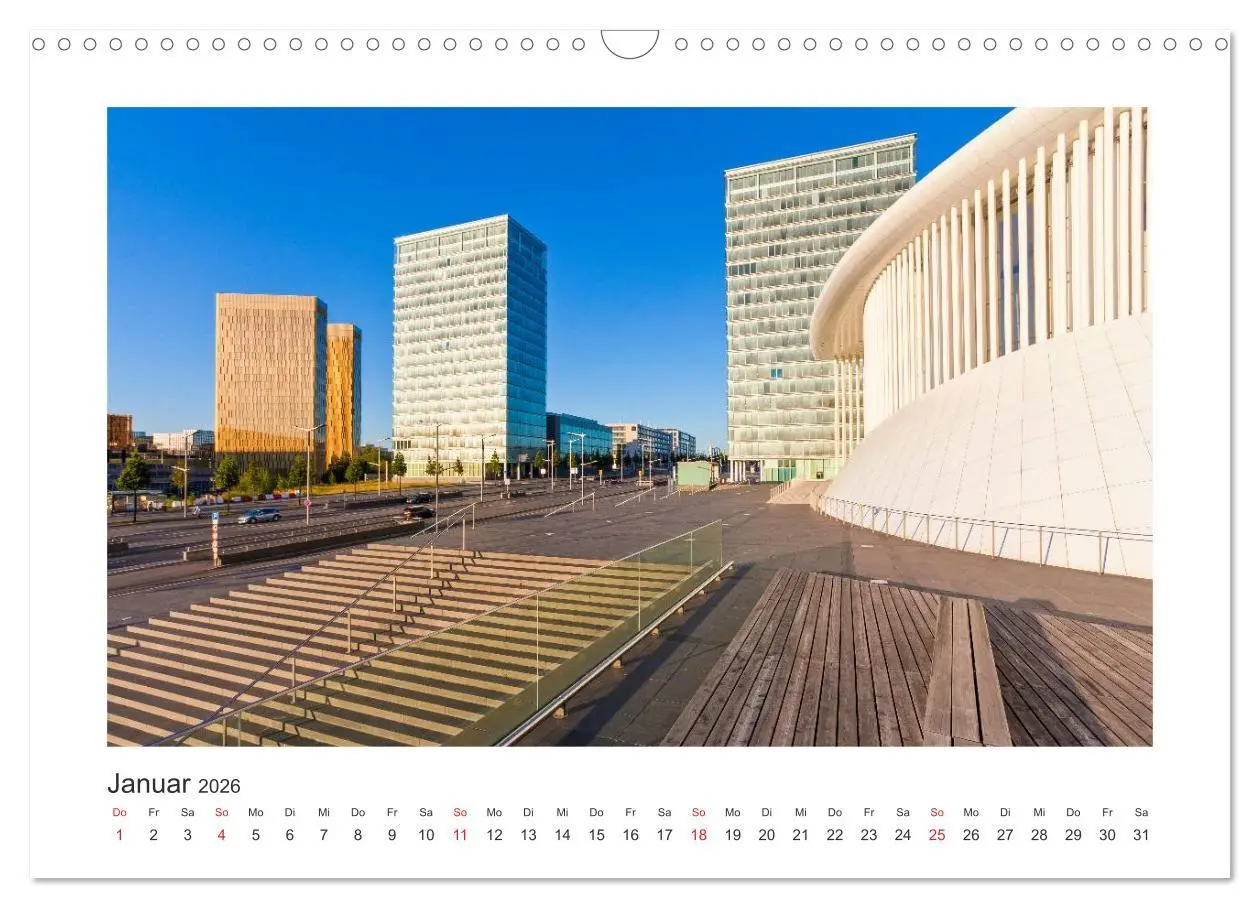 Bild: 9783516046168 | LUXEMBURG Stadt der Kontraste (Wandkalender 2026 DIN A3 quer),...