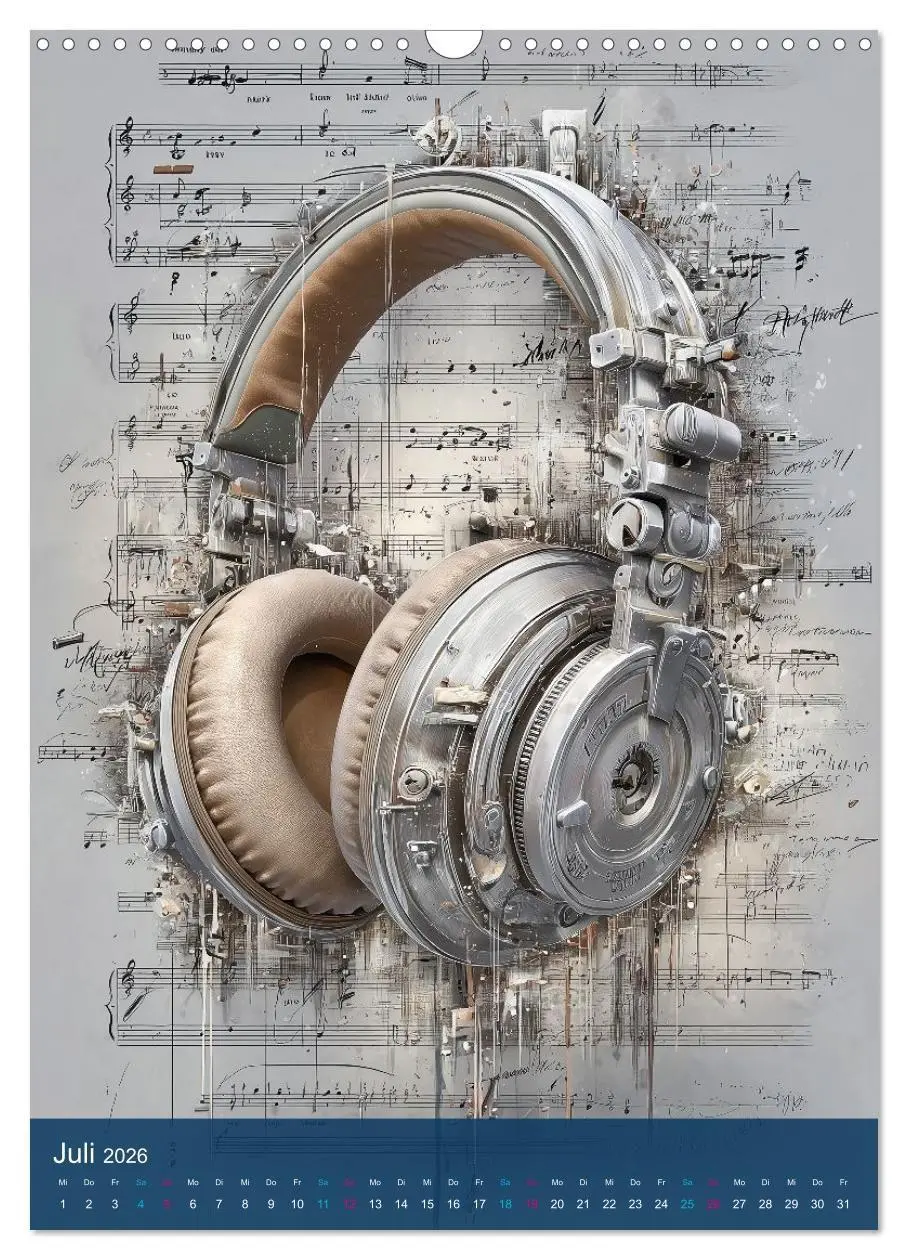 Bild: 9783516666168 | Leben für die Musik (Wandkalender 2026 DIN A3 hoch), CALVENDO...