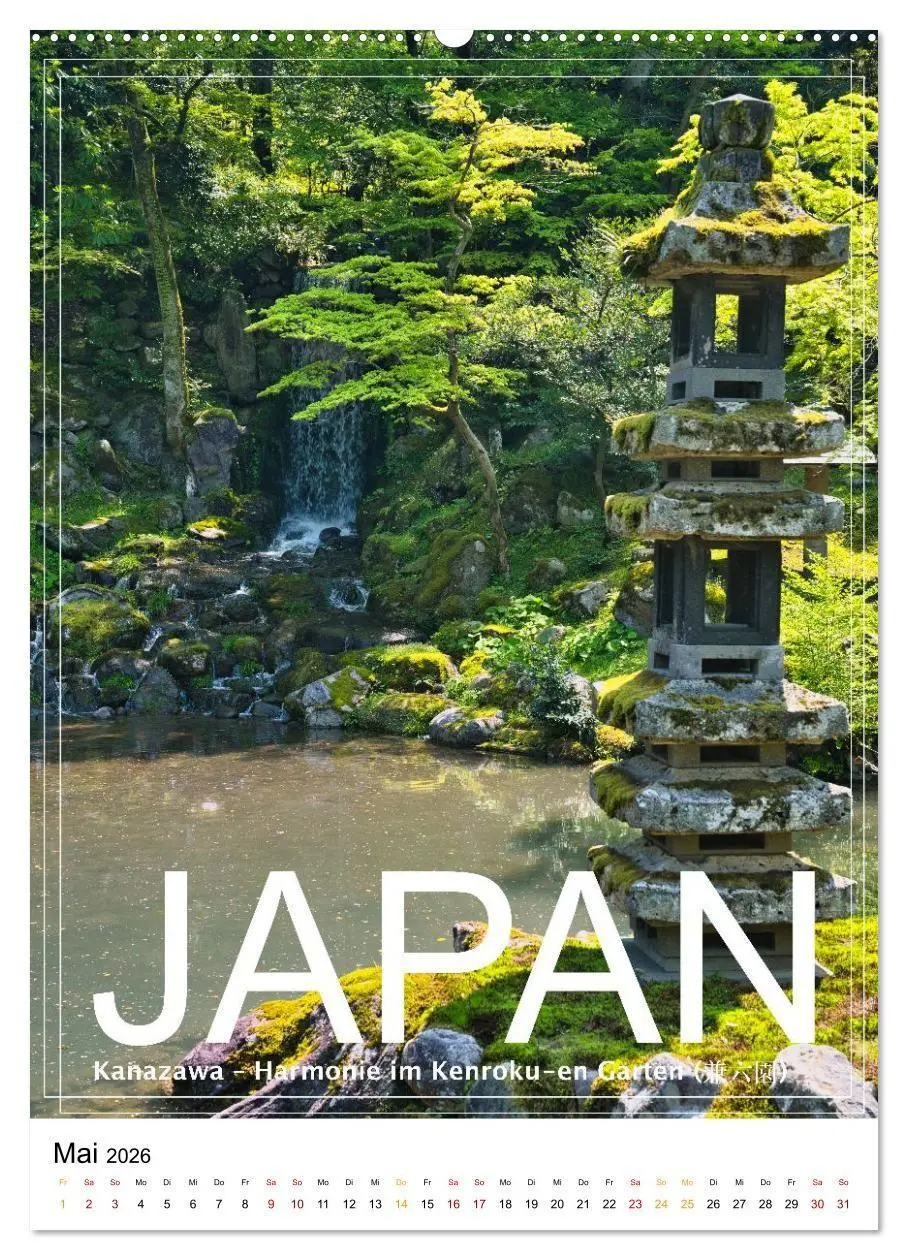 Bild: 9783516736168 | Japan PosterArt 2024 (hochwertiger Premium Wandkalender 2026 DIN A2...