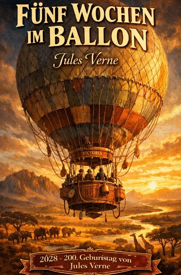 Cover: 9783565176168 | Fünf Wochen im Ballon | DE | Jules Verne | Taschenbuch | 280 S. | 2026