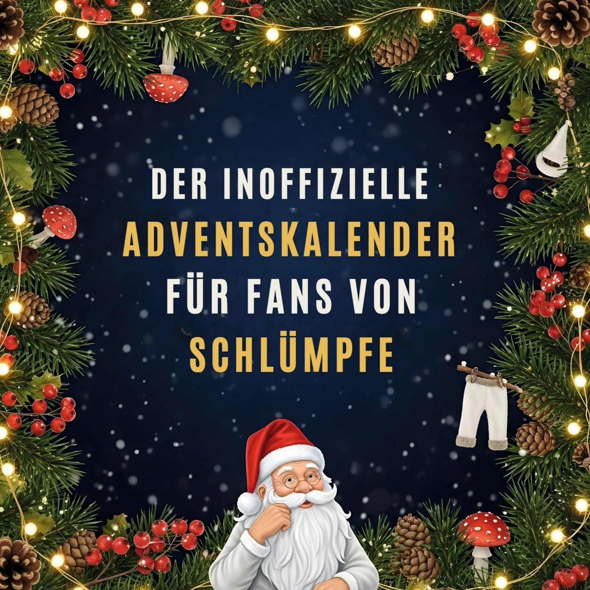 Cover: 9783695316168 | Der inoffizielle Adventskalender für Fans von Schlümpfe | Anna Fischer