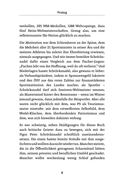 Bild: 9783903376168 | Peter Schröcksnadel | Über einen, der nicht verlieren will | Madl