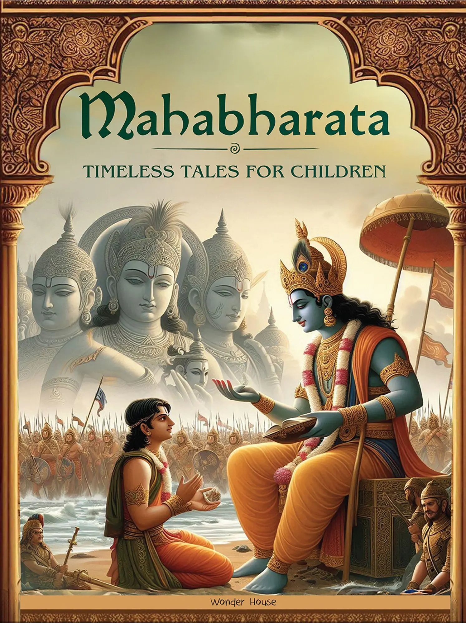 Cover: 9789362146168 | Illustrated Mahabharata: Timeless Tales for Children (Deluxe Edition)