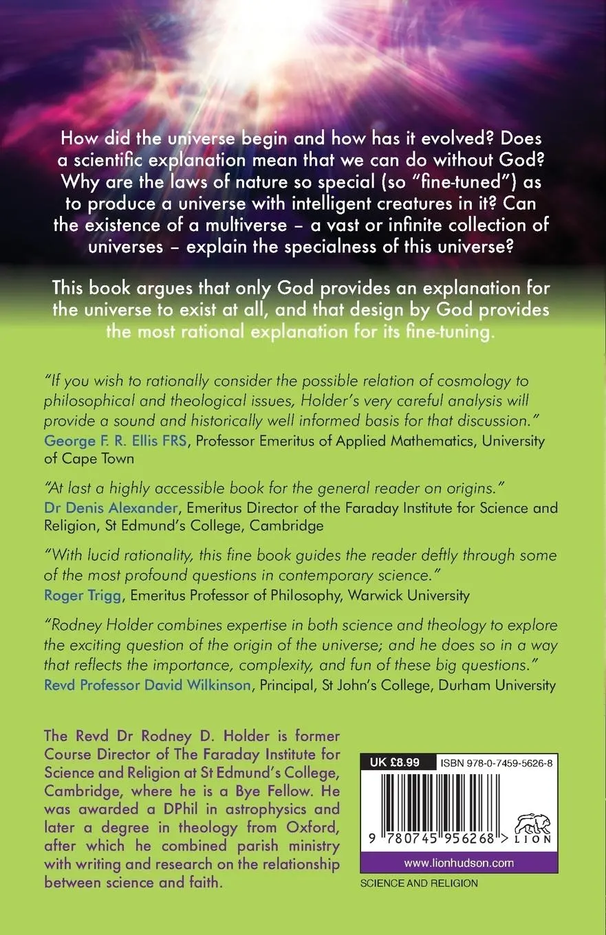 Rückseite: 9780745956268 | Big Bang Big God | A Universe Designed for Life? | Rodney Holder