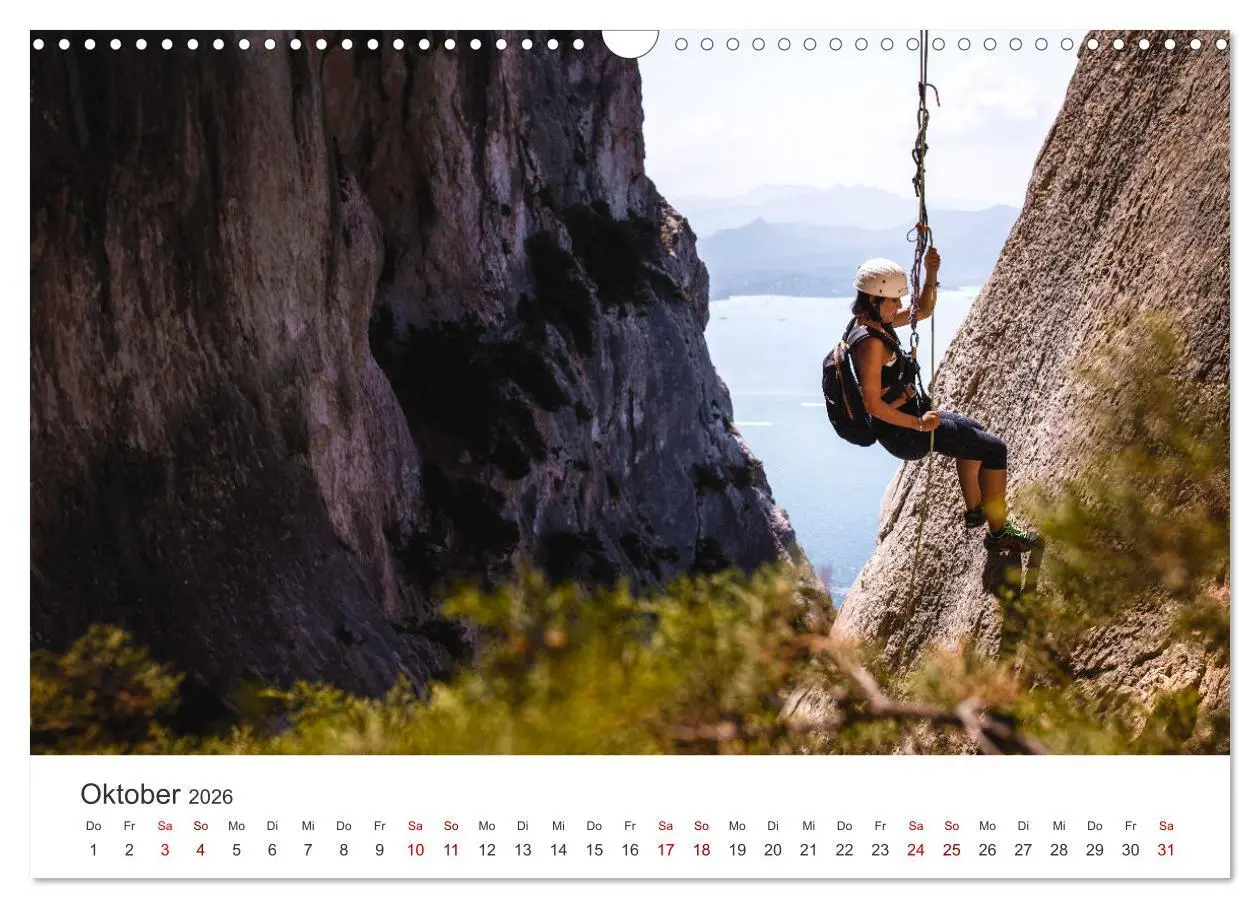 Bild: 9783457566268 | Klettern - Immer weiter hoch hinauf (Wandkalender 2026 DIN A3...