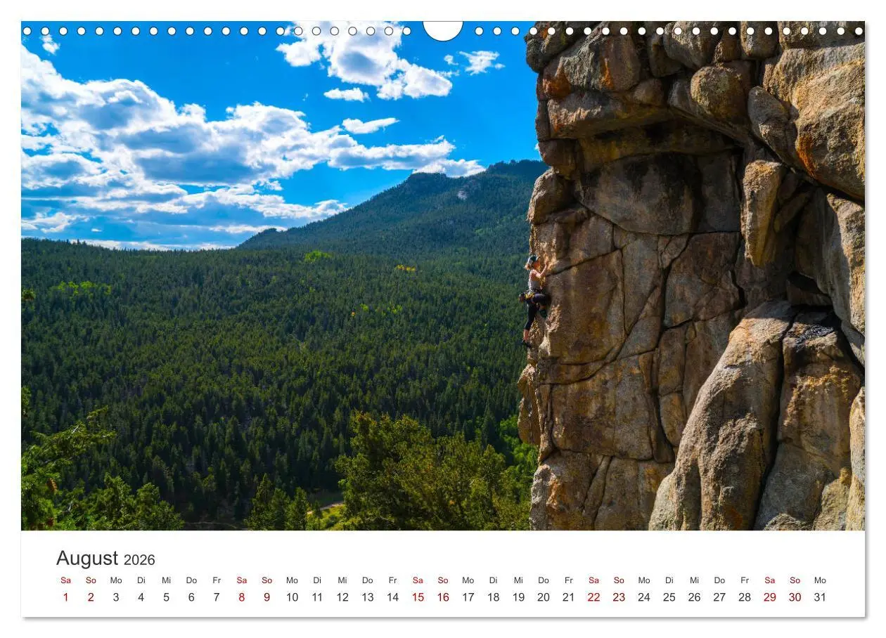 Bild: 9783457566268 | Klettern - Immer weiter hoch hinauf (Wandkalender 2026 DIN A3...